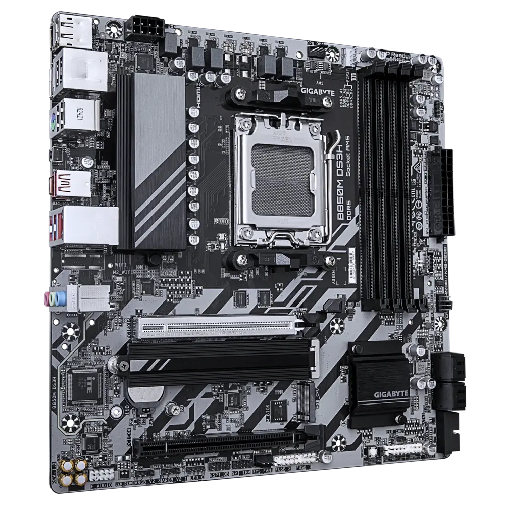 GIGABYTE B850M DS3H DDR5 GAMING MOTHERBOARD GIGABYTE B850M DS3H DDR5 GAMING MOTHERBOARD